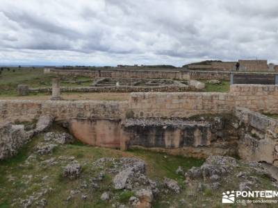 Yacimiento Clunia Sulpicia - Desfiladero de Yecla - Monasterio Santo Domingo de Silos - sauna y bañ